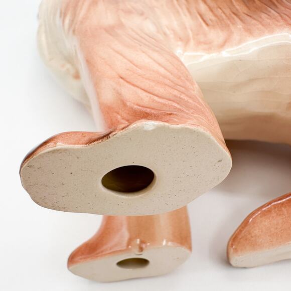 Kingston Pottery England Hand Painted Afghan Dog Statue Figurine - Picture 11 of 13